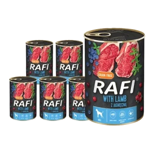 DOLINA NOTECI Rafi z jagnięciną 6x400g