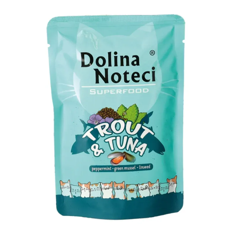 DOLINA NOTECI Superfood Pstrąg i Tuńczyk 85g