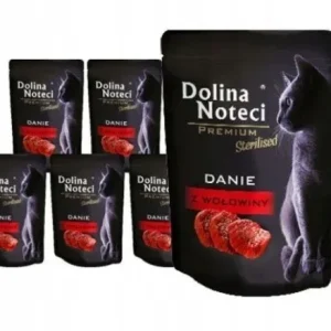 Dolina Noteci Wołowina Saszetka Dla Kota 10 x 85 g