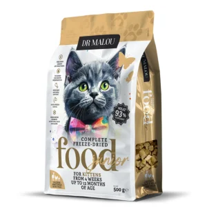 Dr. Malou Liofilizowana Karma Dla Kociąt Kurczak 500g