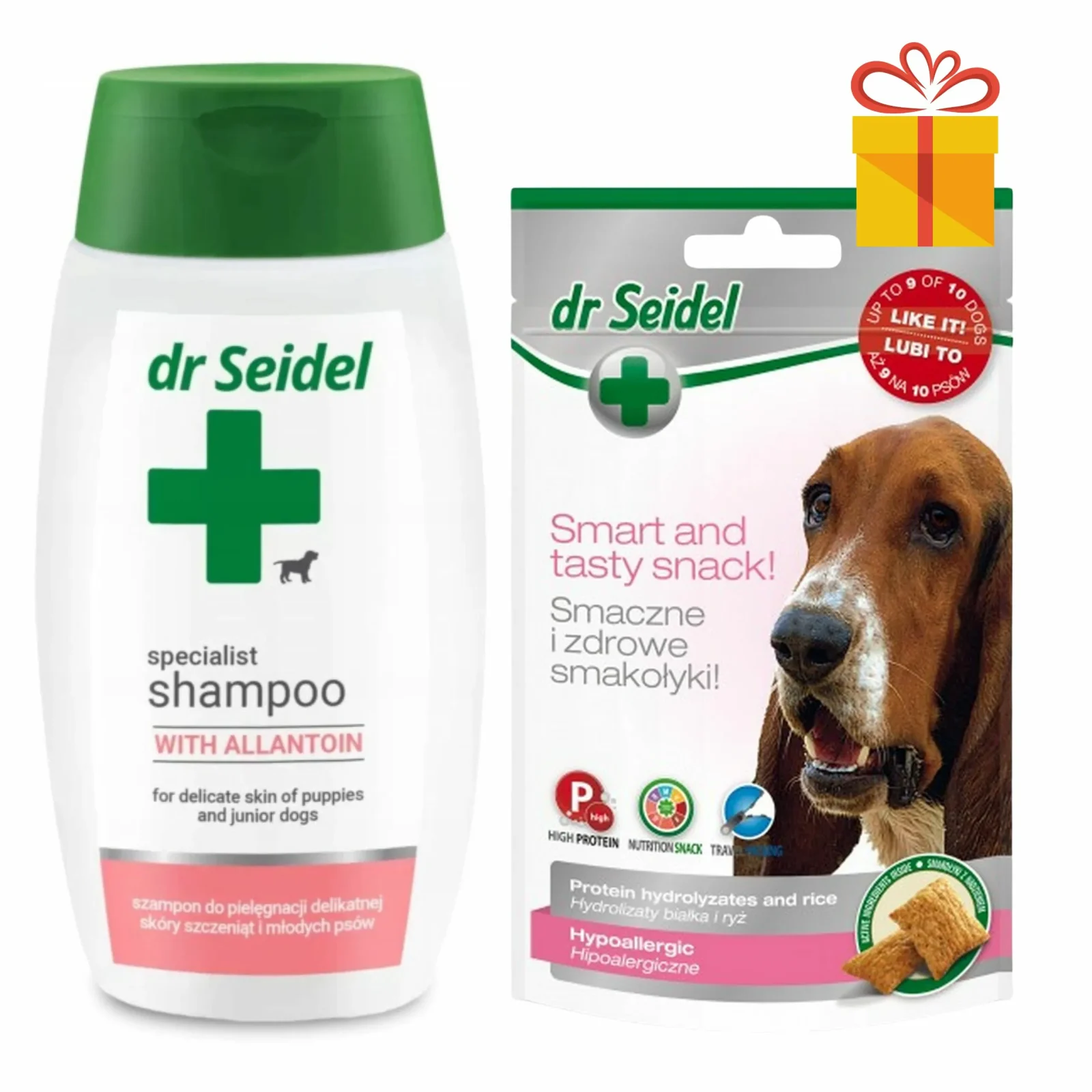 Dr Seidel Szampon dla szczeniąt + przysmak Gratis!