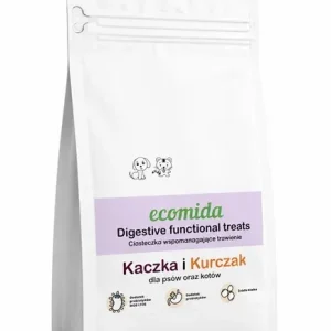 Ecomida Digestive ciasteczka wspomagajace trawienie PIES/KOT 250g