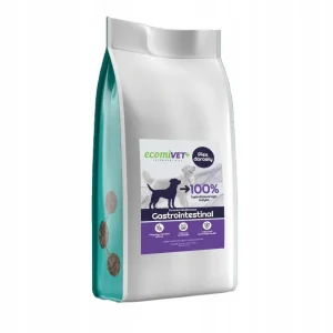 ecomiVET+ Gastrointestinal 10kg sucha dieta dla psów 100% hydrolizat Indyka
