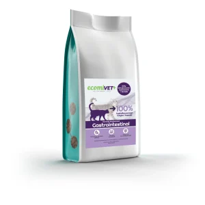 ecomiVET+ GASTROINTESTINAL 1,5 kg Bez Zbóż KOTY 100% hydrolizat Indyk Łosoś
