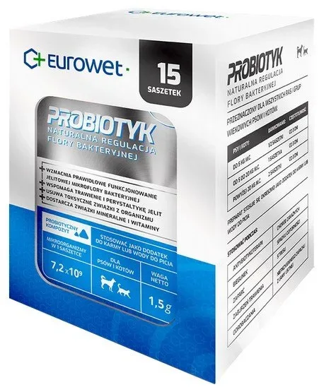 Eurowet Probiotyk – saszetka 1,5g