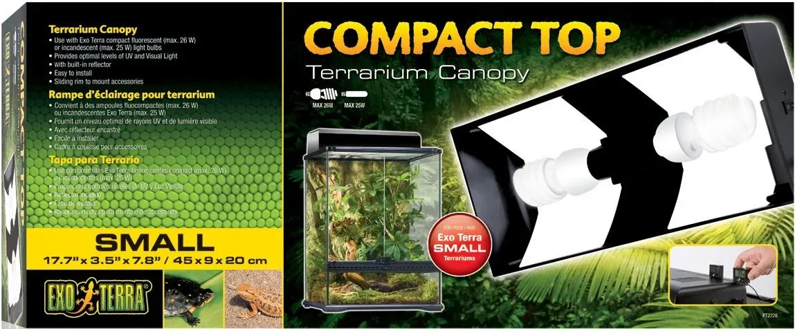 Exo Terra Compact Top Small (pokrywa z oprawą na żarówkę)