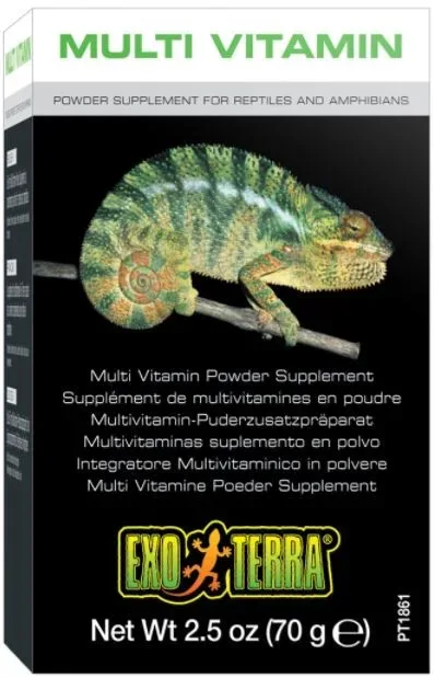 Exo Terra Multi Vitamin 70g – witaminy dla gadów i płazów