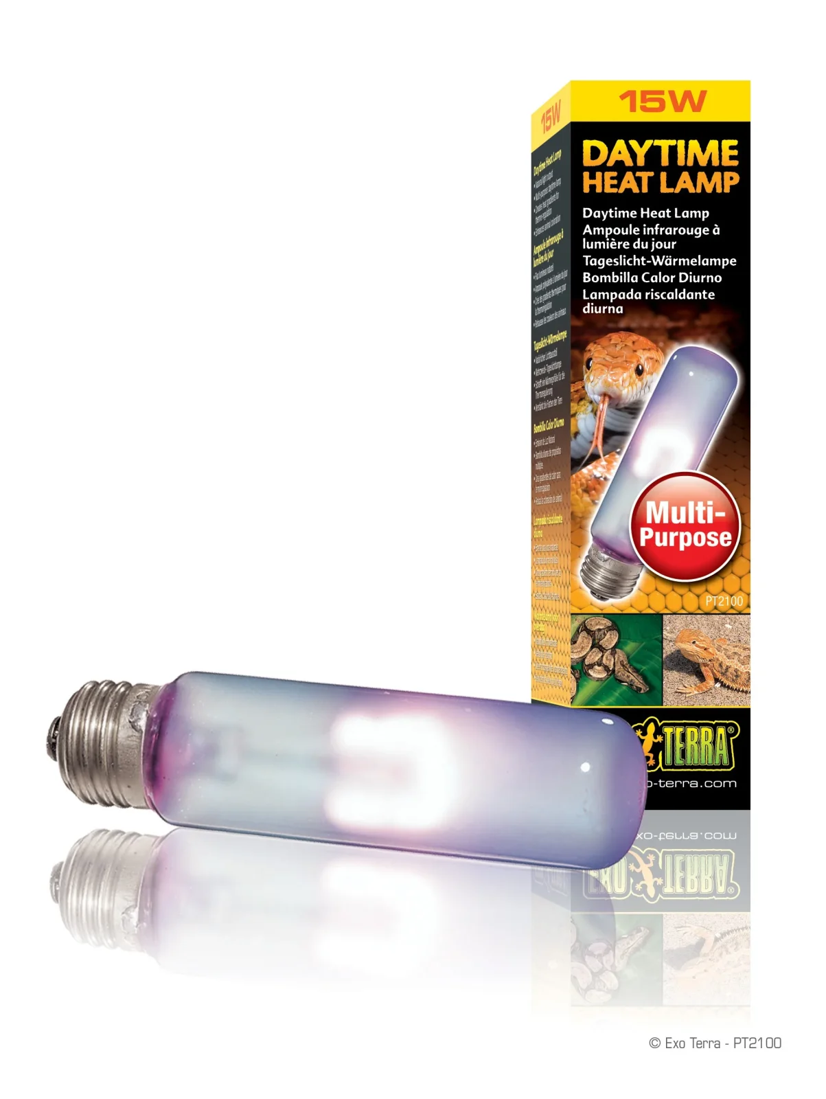 Exo Terra Sun-Glo 15W – żarówka dzienna