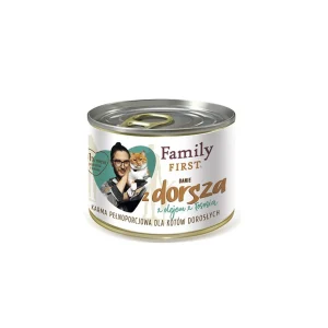 Family First Puszka dla kota Danie z Dorszem 200 g