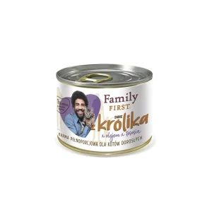 Family First Puszka dla kota Danie z Królikiem 200 g
