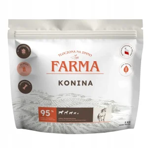 Farma Konina karma Hipoalergiczna dla psa Tłoczona na Zimno 2 kg