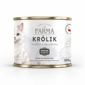 Farma Królik – karma mokra dla kota