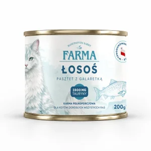 Farma Łosoś – karma mokra dla kota