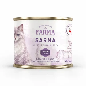 Farma Sarna – karma mokra dla kota