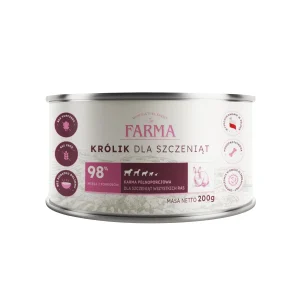 FARMA Select Królik Dla Szczeniąt 200g – mokra karma