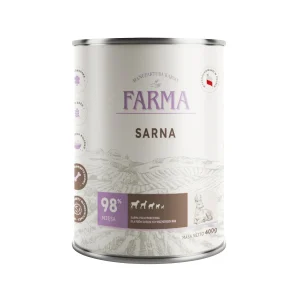 FARMA Select Sarna 400g – Karma mokra dla psa