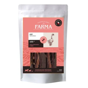 Farma Suszone Paski z Gęsiny 80g
