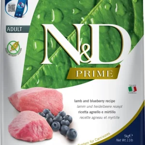 Farmina N&D Prime feline LAMB & BLUEBERRY ADULT 5kg