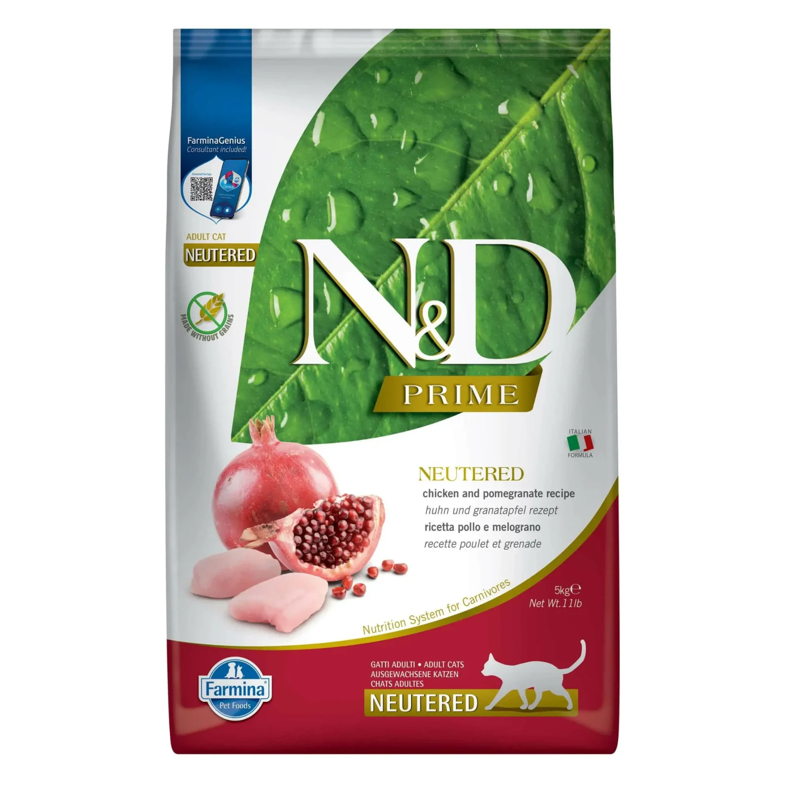 FARMINA N&D Prime Neutered Chicken 5kg