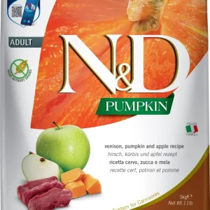 Farmina N&D Pumpkin feline VENISON, PUMPKIN AND APPLE RECIPE 5kg