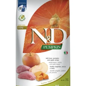 Farmina N&D Pumpkin Grain Free canine BOAR AND APPLE ADULT MINI 7kg