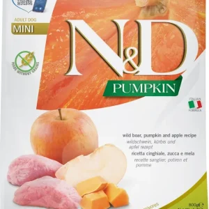 Farmina N&D Pumpkin Grain Free canine BOAR AND APPLE ADULT MINI 800g