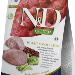 Farmina N&D Quinoa feline WEIGHT MANAGEMENT LAMB 1,5kg