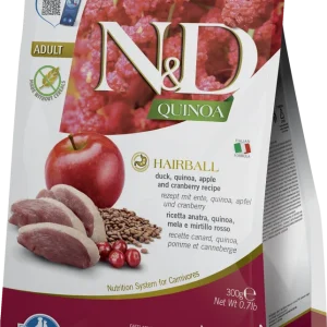 FARMINA N&D Quinoa Hairball Cat Adult 300g