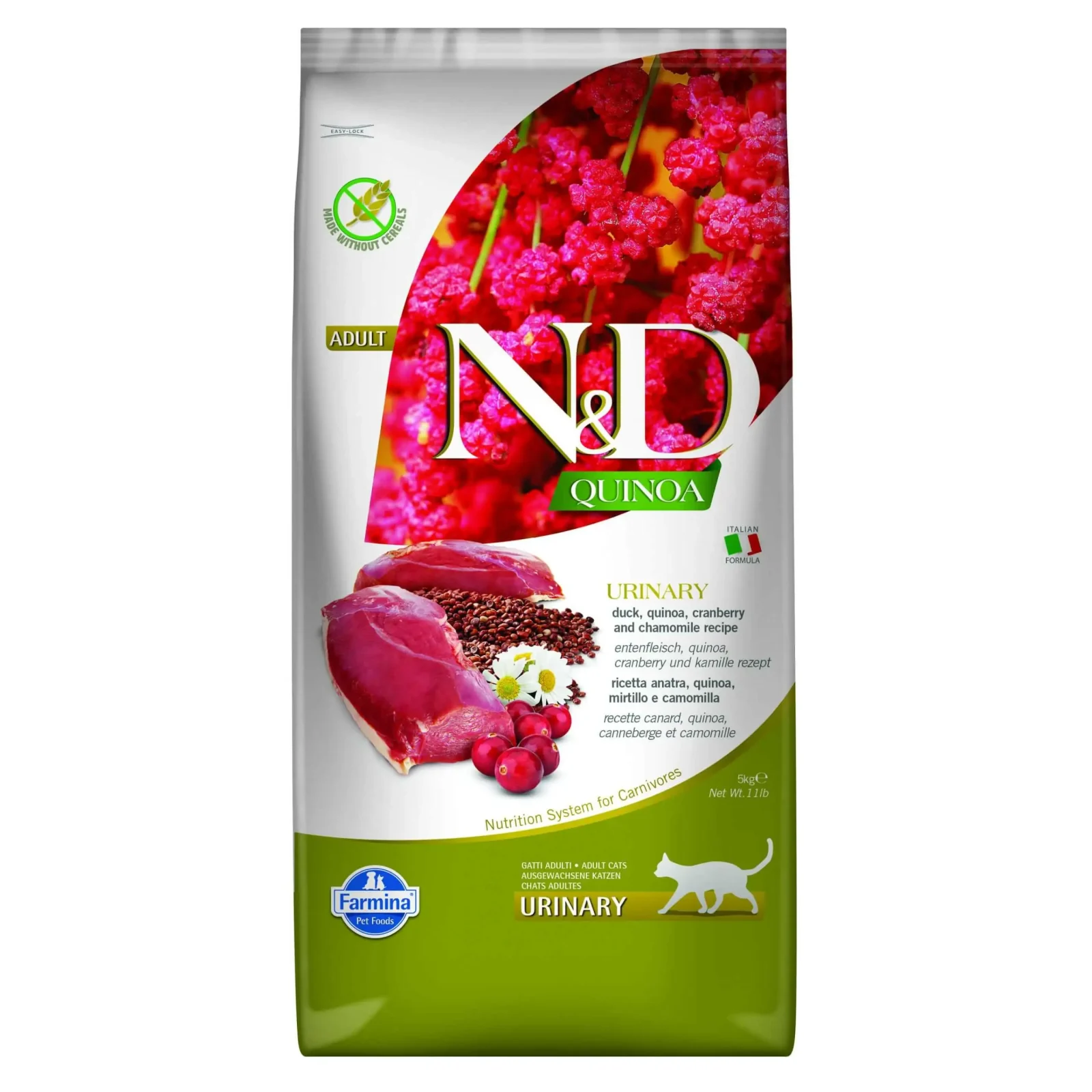 FARMINA N&D Quinoa Urinary Duck 5kg