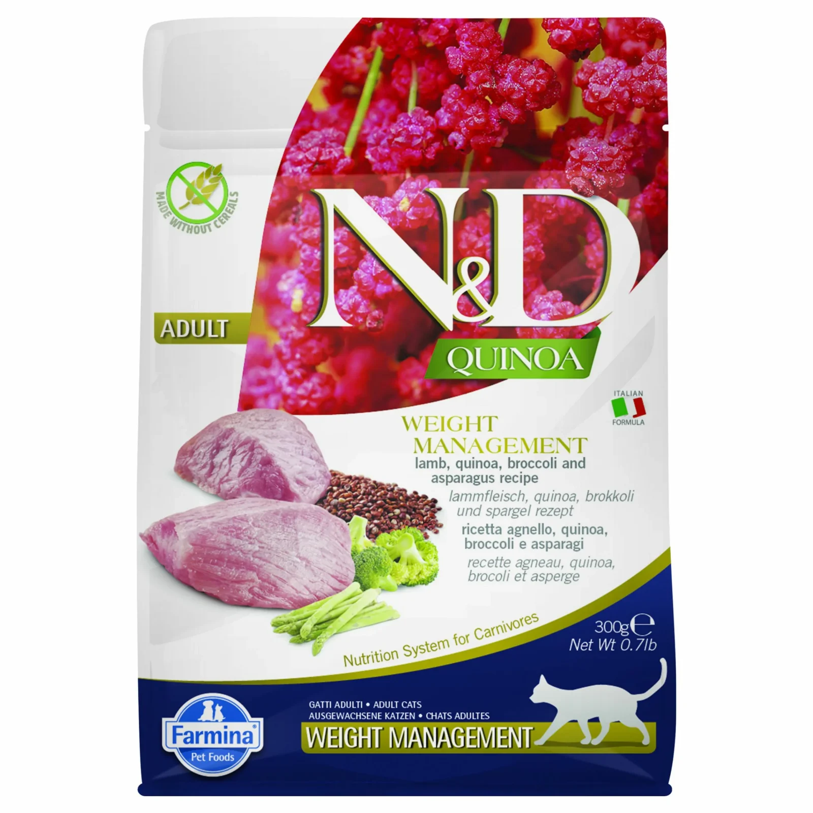 FARMINA N&D Quinoa Weight Management Lamb 300g