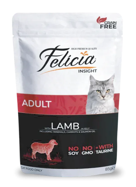 FELICIA Adult Grain Free Jagnięcina w galarecie 85g