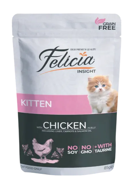 FELICIA Kitten Grain Free Kurczak w galarecie 85g