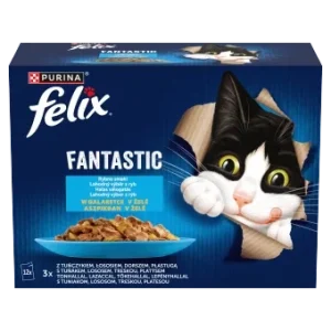FELIX Fantastic Rybne Smaki w galaretce: 12x85g
