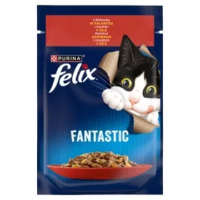 FELIX Wołowina w galaretce - saszetka 85g