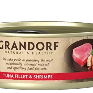 Filet z tuńczyka z krewetkami