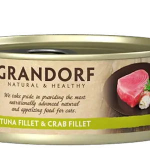 Filet z tuńczyka z mięsem kraba