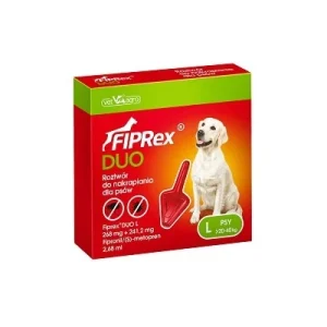 Fiprex Duo roztwór do nakraplania dla psów 20-40kg