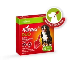 FIPREX DUO XL 402mg + 361,8 mg roztwór do nakrapiania dla psów