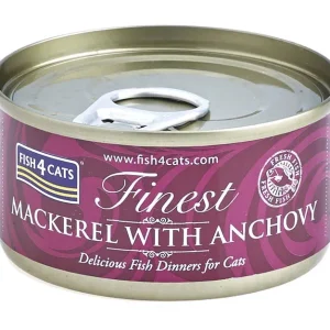 Fish4Cats Makrela z Anchois karma mokra dla kota puszka 70 g (8)
