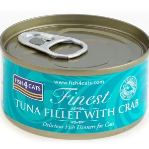 Fish4Cats Tuńczyk z Krabami karma mokra dla kota puszka 70 g (5)