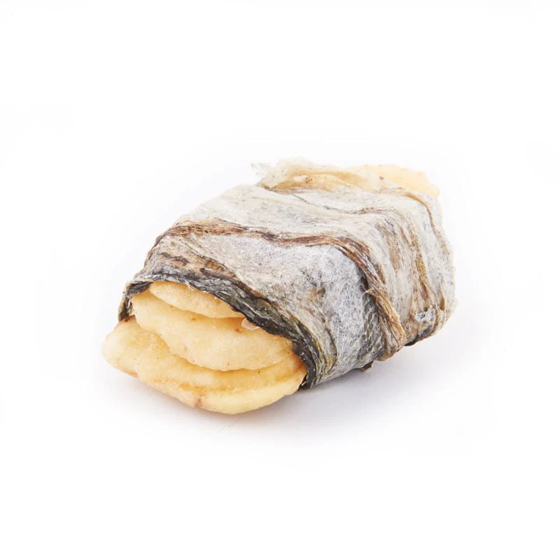 Fish4Dogs Banana Fish Wraps 100g - Image 2
