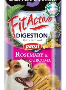 Fit Active Denta-Stick Digestion Rosemary & Curcuma 140g Przysmak dentystyczny wspomagający układ trawienny