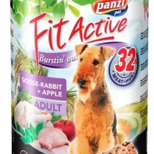 Fit Active Dog Adult – Gęś, Królik karma mokra pies dorosły puszka 1240 g