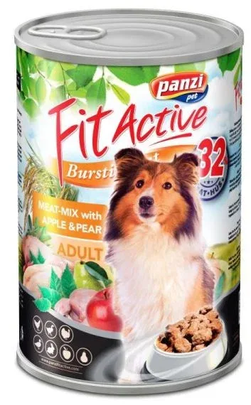Fit Active Dog Adult – Mix Mięsny karma mokra puszka 1240 g