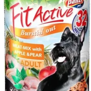 Fit Active Dog Adult – Mix Mięsny karma mokra puszka 415 g