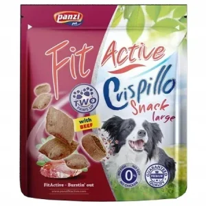 Fit Active Dog Crispillo Large wołowina – ciasteczka trningowe 180g