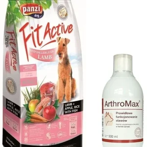 Fit Active Dog Hypoallergenic Lamb Adult Monobiałkowa 15 kg + Arthromax