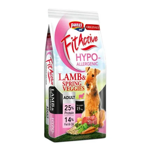 Fit Active Dog Hypoallergenic Lamb Monobiałkowa pies dorosły 15 kg + 4 kg - Image 2