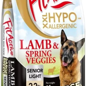 Fit Active Dog Hypoallergenic Light Senior Lamb XXL Monobiałkowa 15 kg