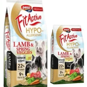 Fit Active Dog Hypoallergenic Light Senior MONOBIAŁKOWA Lamb 15 kg + 4kg